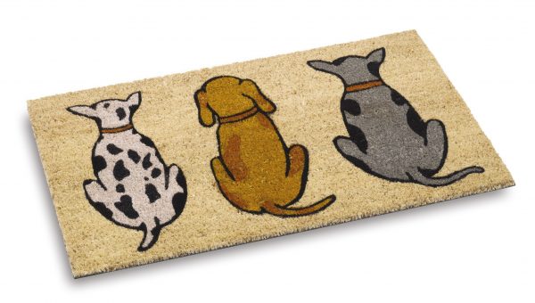 Vico Mat Dogs coir door mat - coir entrance mat