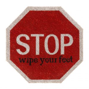 Vico Mat Stop Wipe Your Feet coir door mat - coir floor entrance mat