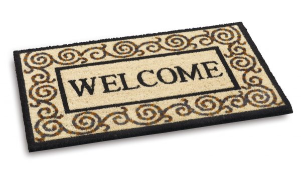 Ecoir Welcome 802 door mat - coir entrance mat