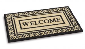 Ecoir Welcome 803 door mat - coir entrance floor mat
